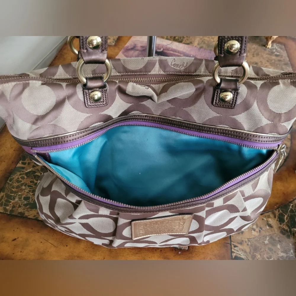 Coach Poppy Purple